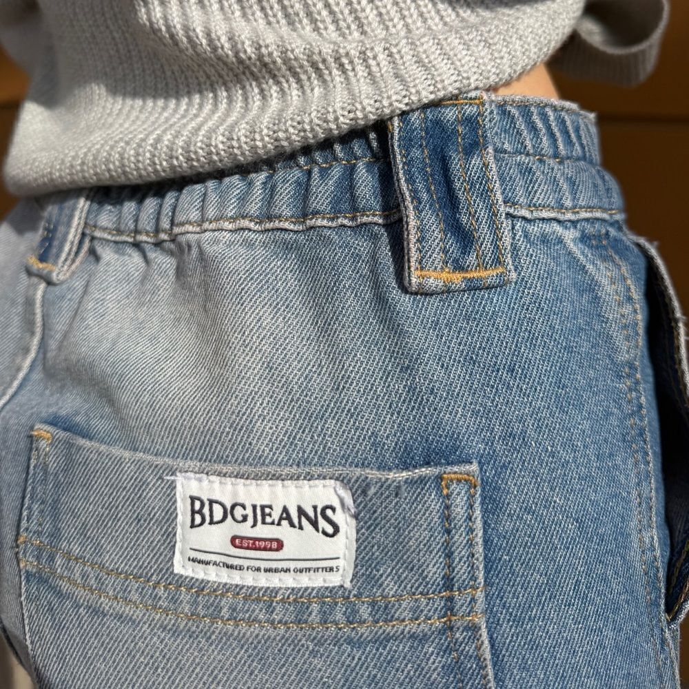 Denim Cargo Pants - Picture 4 of 5